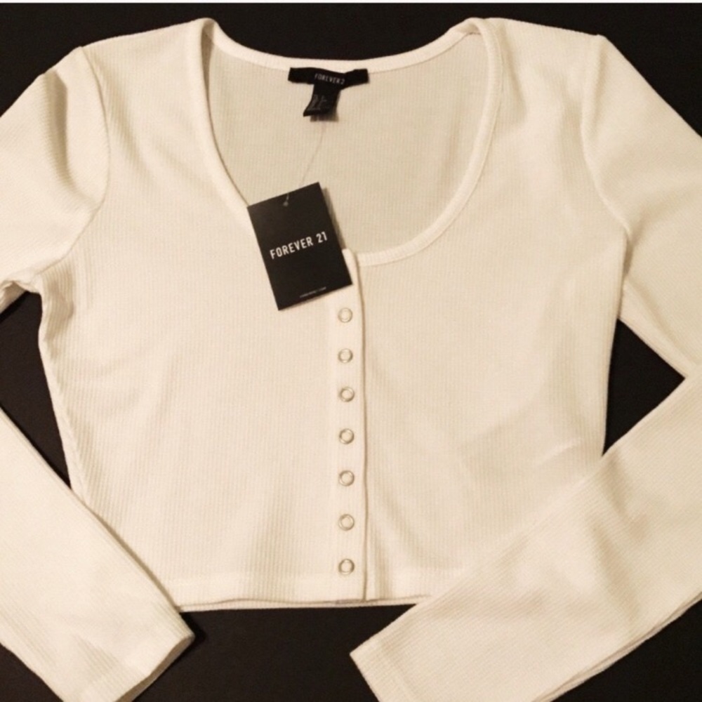 Cropped Thermal Long Sleeve